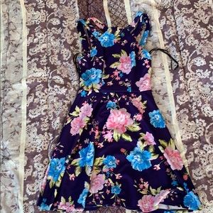 Nice dress with roses